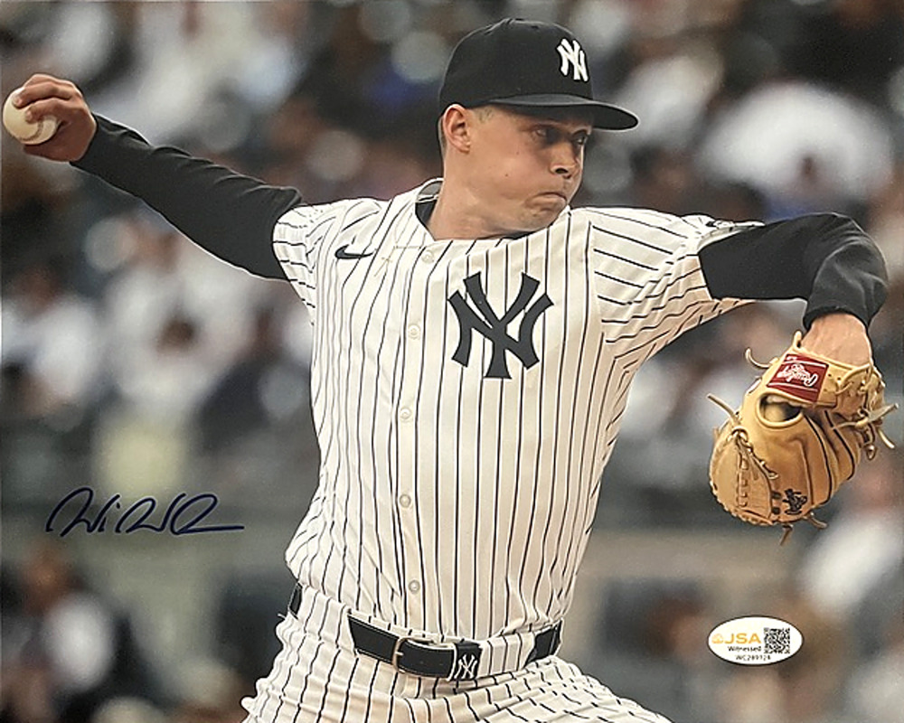 New York Yankees Will Warren Signed 8x10 Photo Autographed JSA COA Color Auto